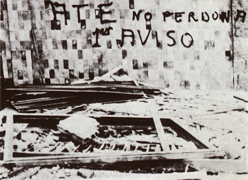 ATE Antiterrorismo ETA siglen izenarekin dozenaka atentatu egin zituzten abertzaleen eta erzkertiarren aurka, 1975eko udaberritik aurrera.