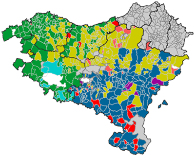 Emaitzen mapa interaktiboa