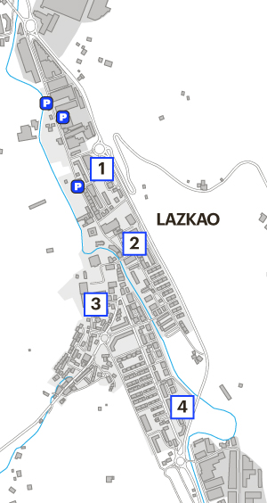 Lazkoko ikastolak antolatutako Kilometroak. Egitaraua eta ekintzen mapa