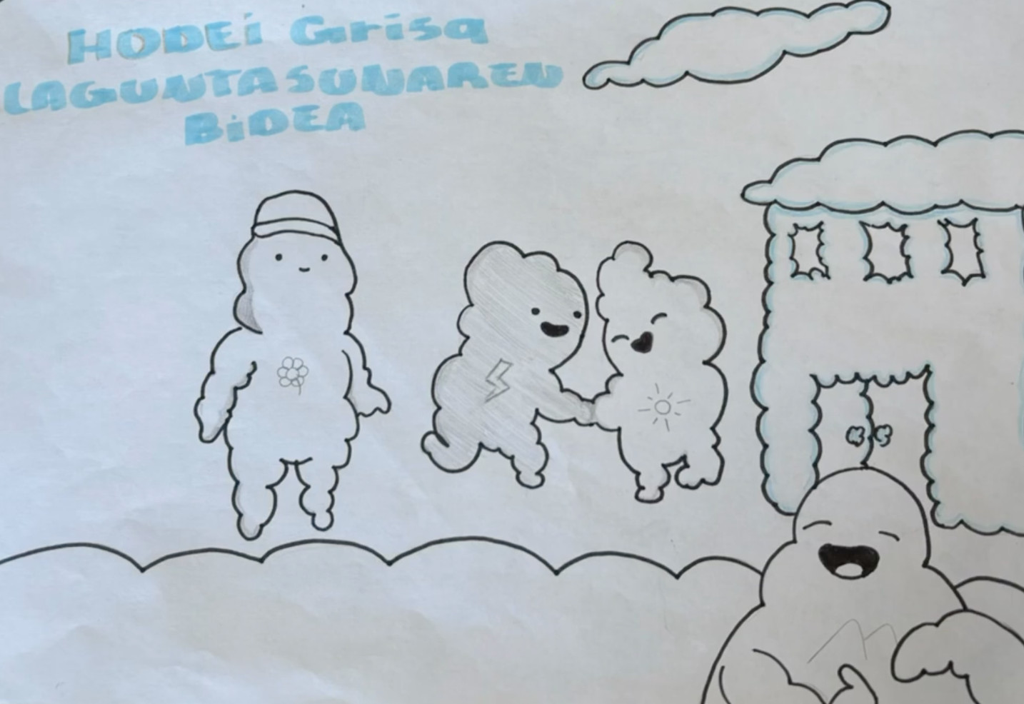 Hodei grisa laguntasunaren bidea