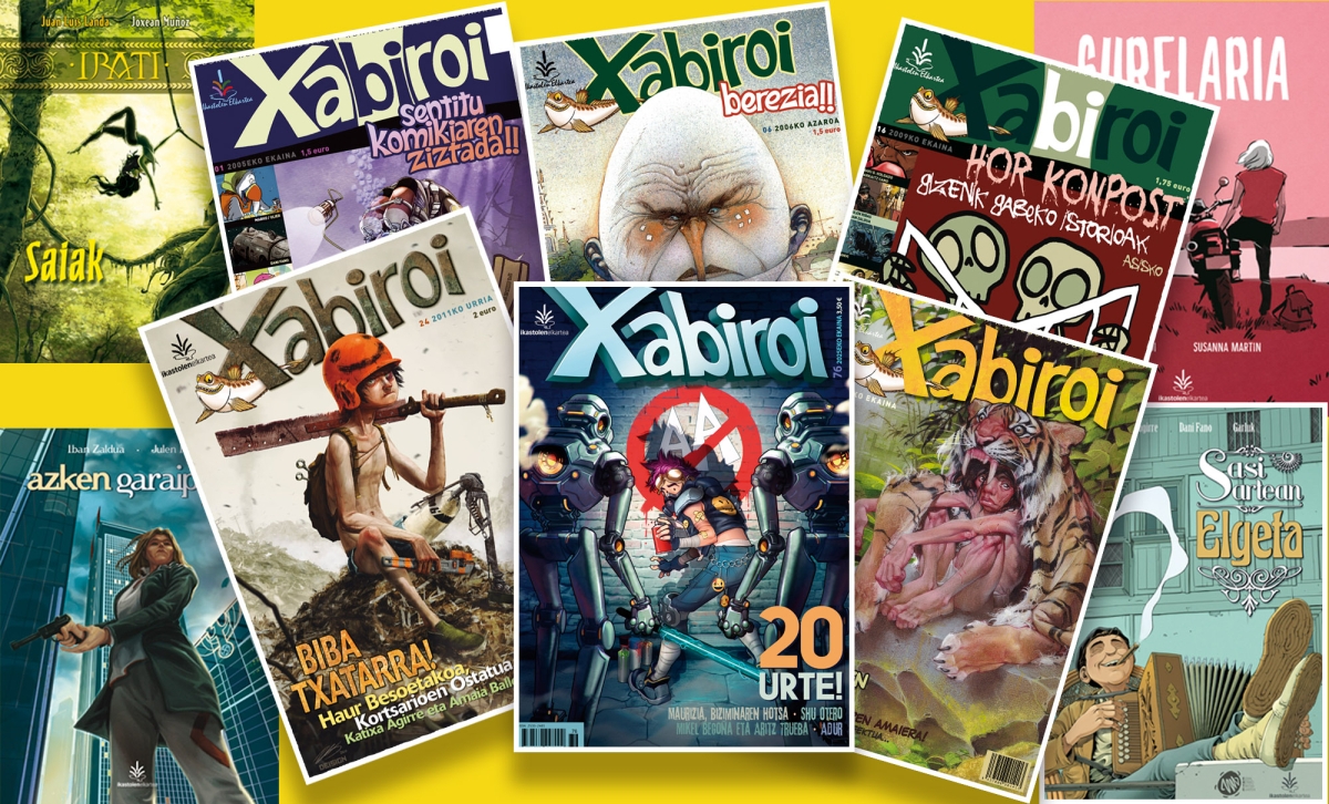 Komikigileen komunitateak 'Xabiroi' du izena