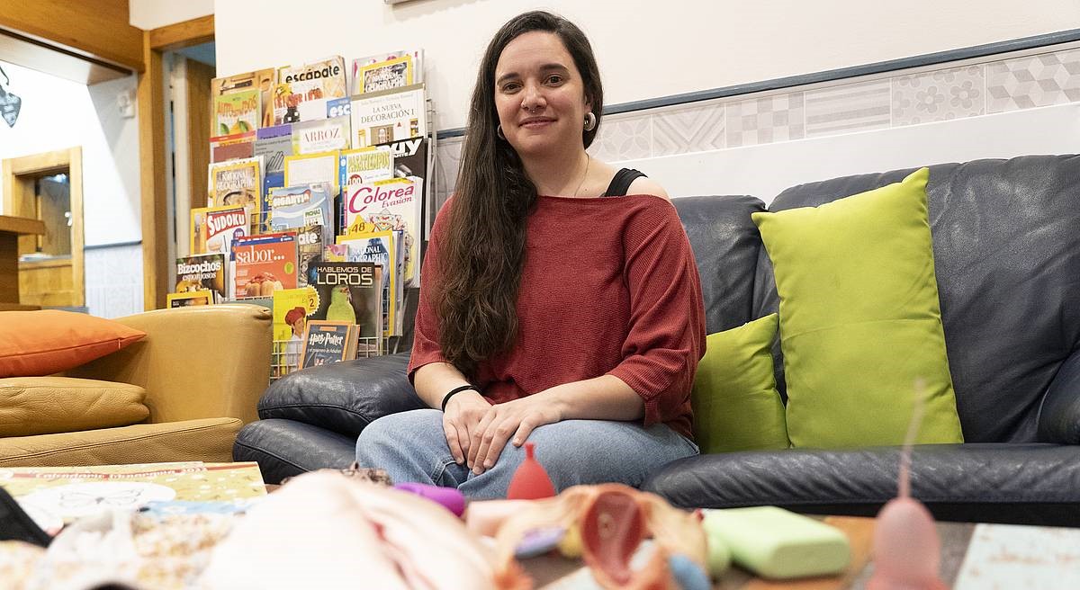 Nora Pascual: «Kultura menstrualaz hitz egin behar da; osasunaz eta ongizateaz»