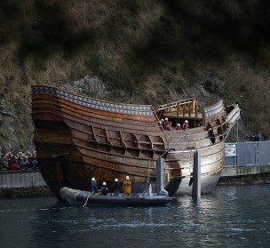 Uretaratu dute 'San Juan' baleontzia