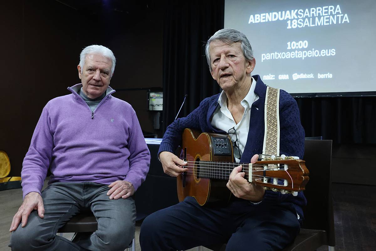 Agur kontzertu bat iragarri dute Pantxoak eta Peiok