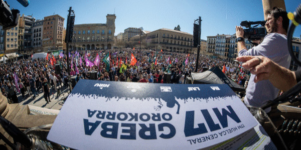 Greba orokor baten kronika: aldarrikapenak, manifestazioak eta piketeak