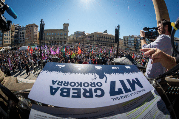 Greba orokor baten kronika: aldarrikapenak, manifestazioak eta piketeak