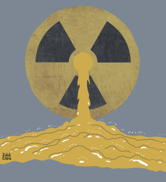 Txernobylgo hondamendi nuklearra: urtemuga erradioaktiboa