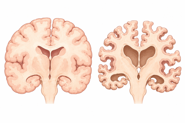 Alzheimerra, neuronen arteko komunikazioa eteten denean...