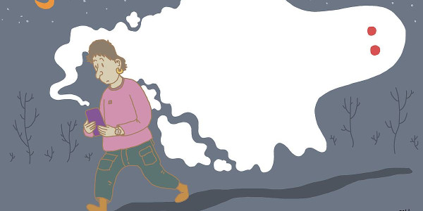 'Ghosting'-a, norbait bat-batean desagertzearen mamua