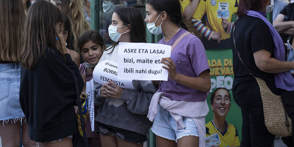 «Kontziente naiz bortxaketa bat izan zela eta larritasun hori daukala»