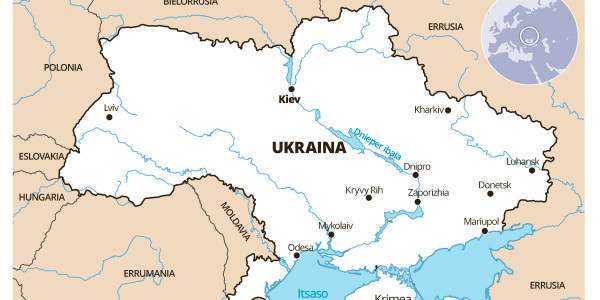 Nazio izaera eta mugak jokoan Ukrainan