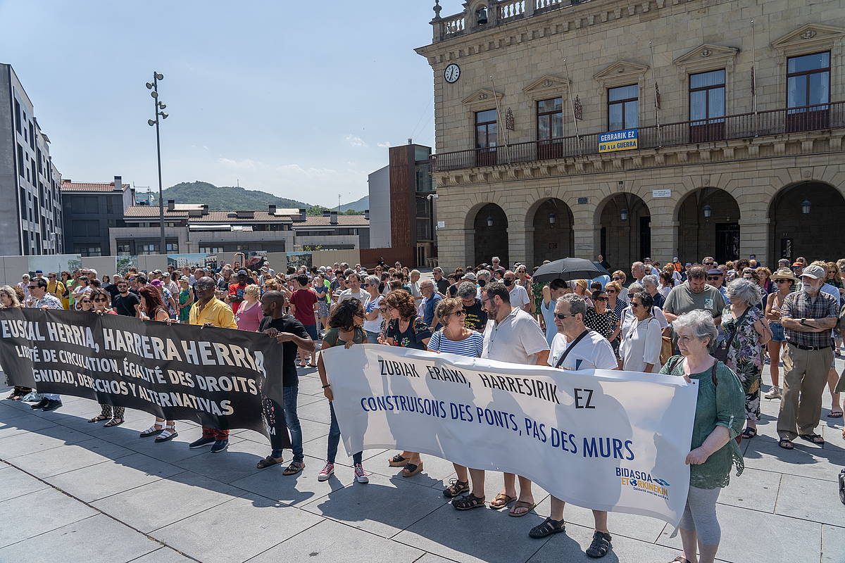 25 urteko migratzaile bat hil da Bidasoan, muga igarotzeko ahaleginean