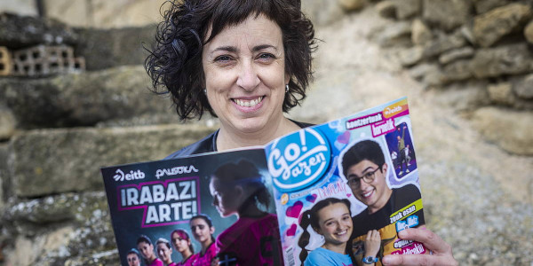 Leire Jungitu: «Haurren garapen morala sustatzen du 'Go!azen' telesailak»