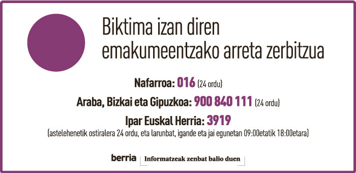 Biktima izan diren emakumeentzako arreta zerbitzua