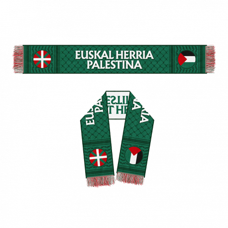 Euskal Herria-Palestina bufanda solidarioa Euskal Herria-Palestina bufanda solidarioa
