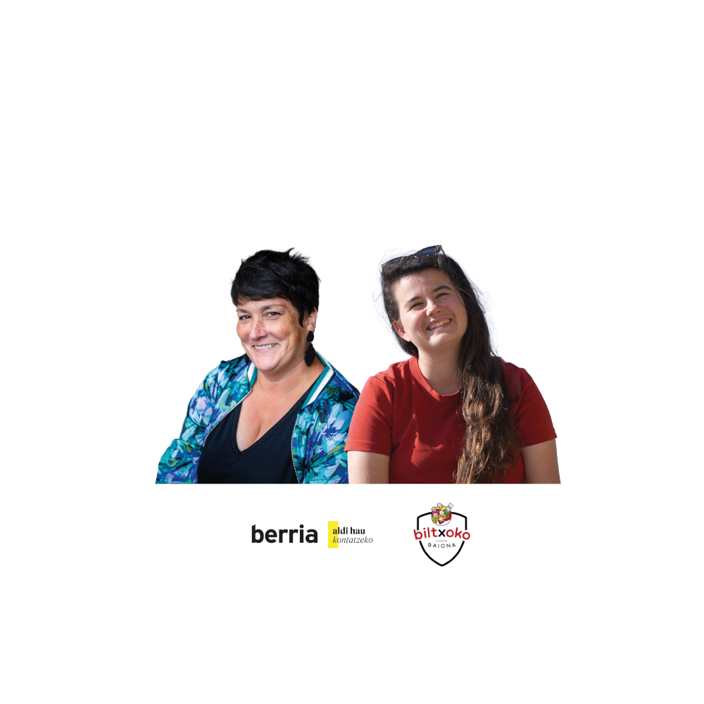 Berben pozen jiran bertsotan