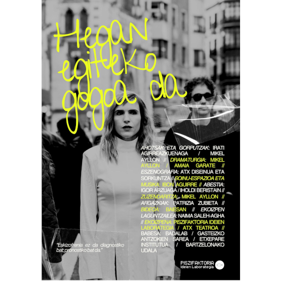 'Hegan egiteko gogoa da'