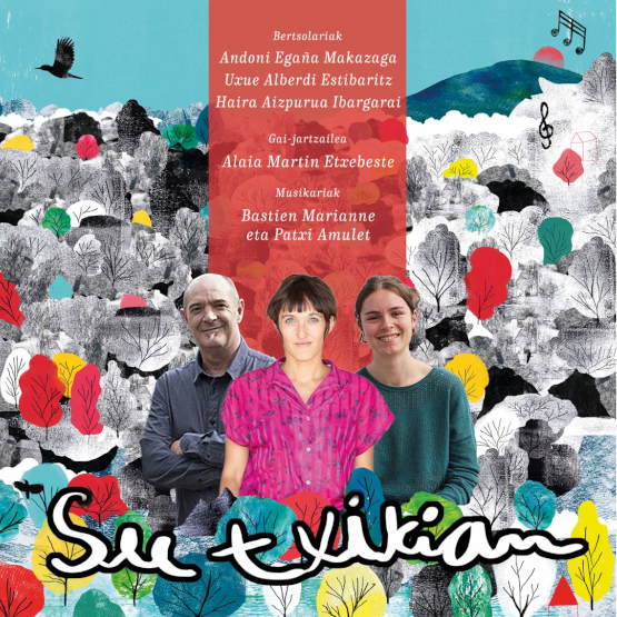 'Su txikian' LITERATU PLAZARA