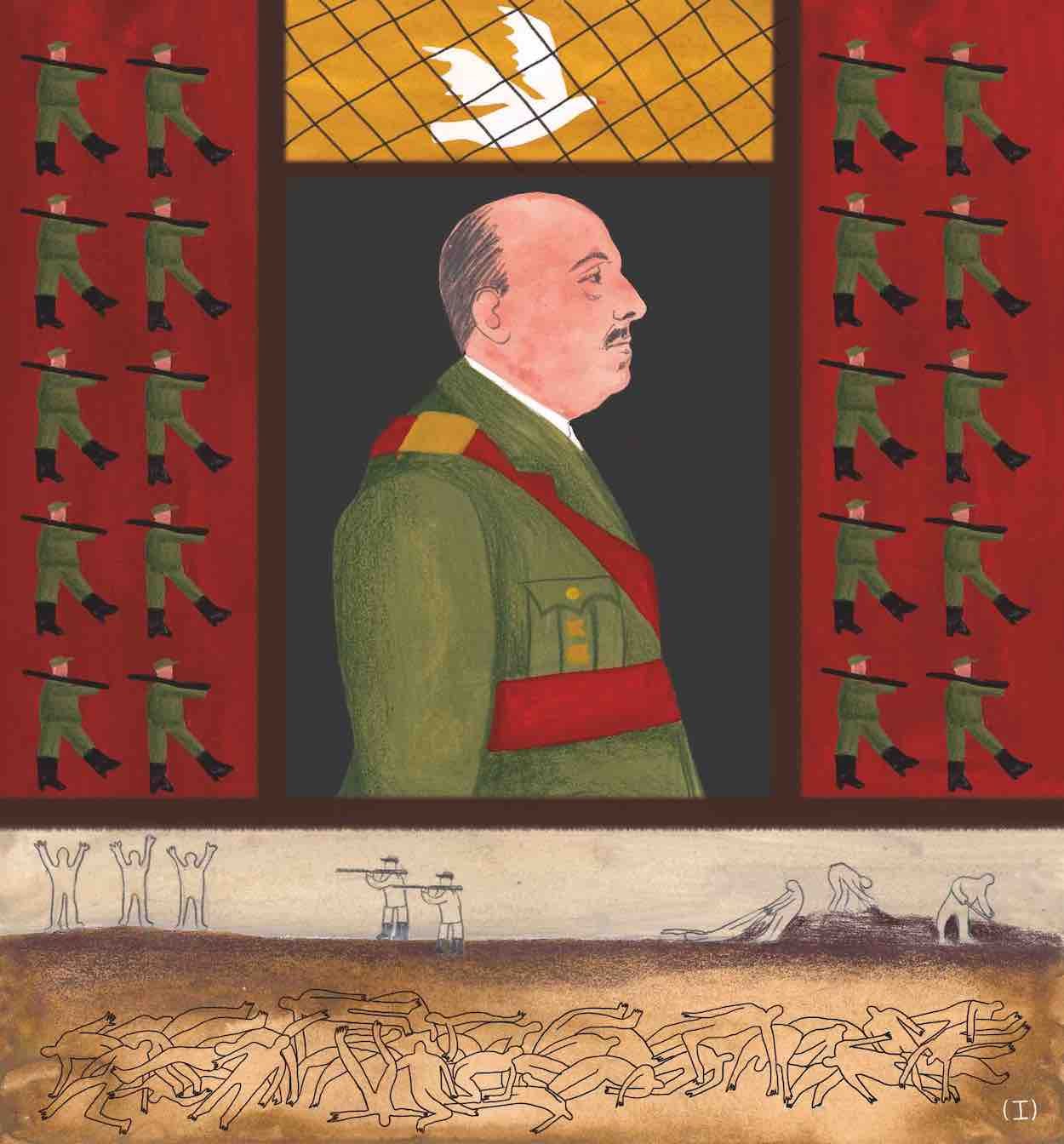 Francoren itzala 50 urtera