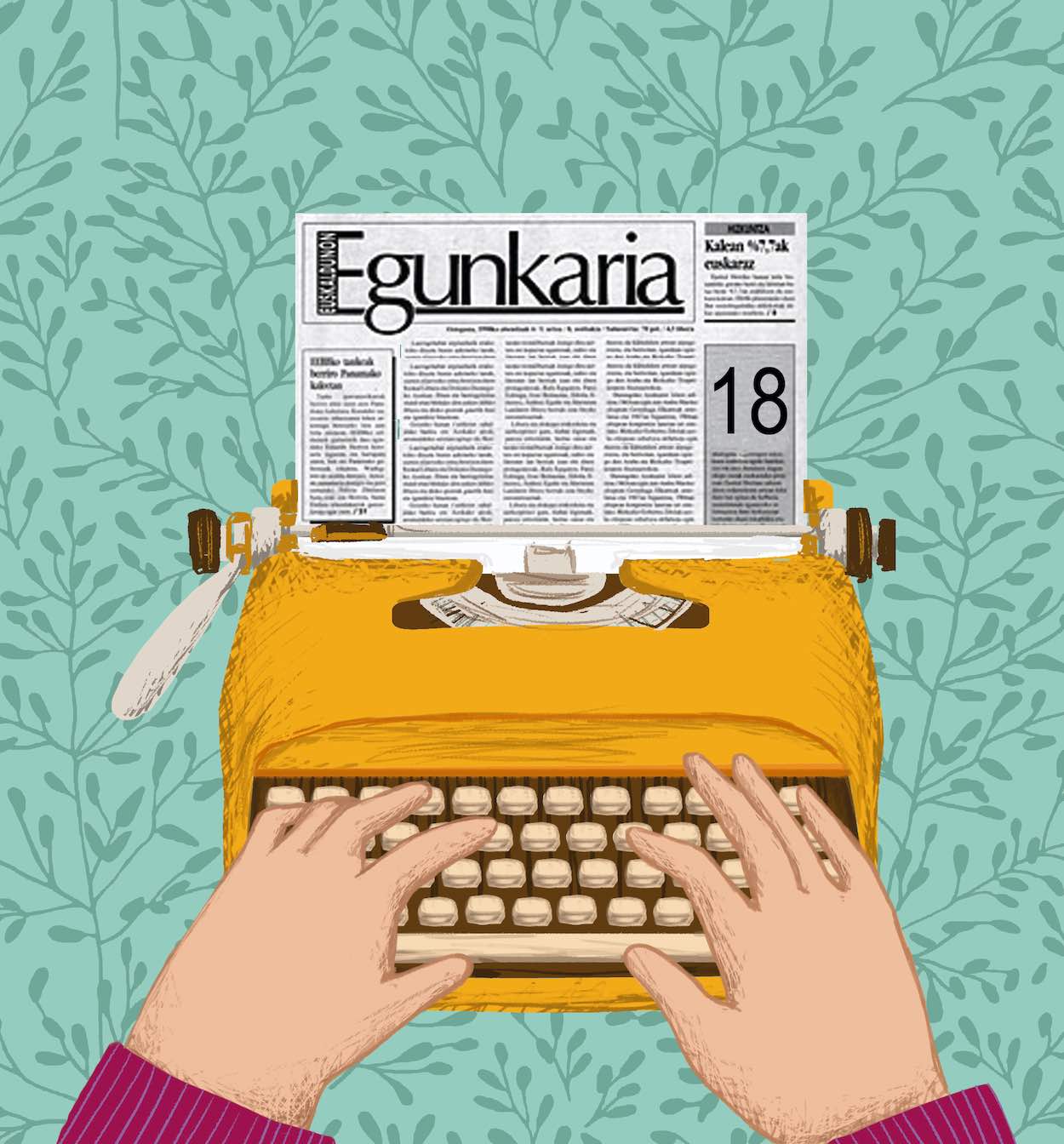 Hitzez hitz, 'Egunkaria' sortzen