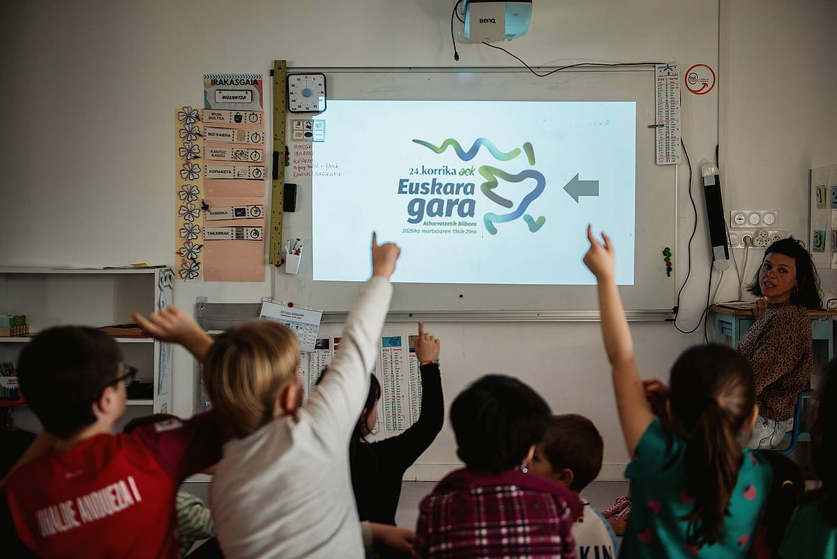 Euskaltzaleak entrenatzen