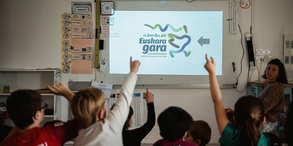 Euskaltzaleak entrenatzen