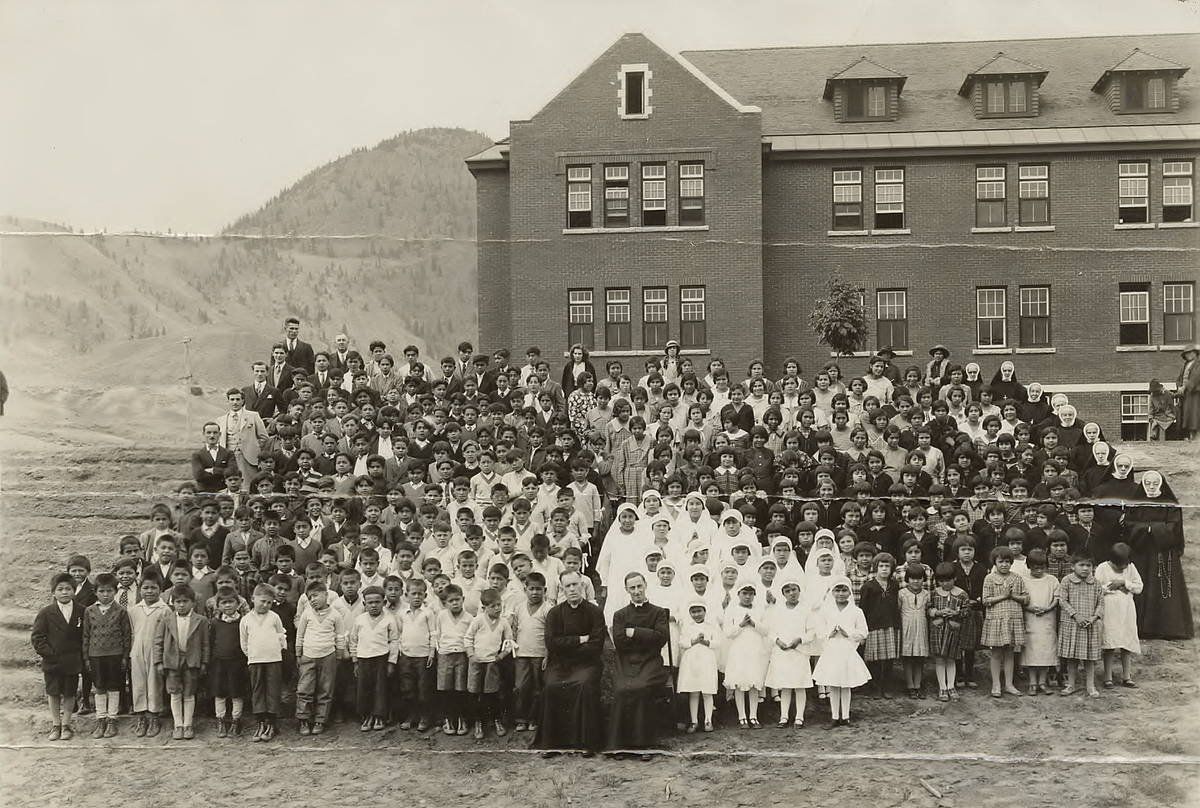 Kanadako Kamloops barnetegia. NATIONAL CENTRE FOR TRUTH AND RECONCILIATION, EFE