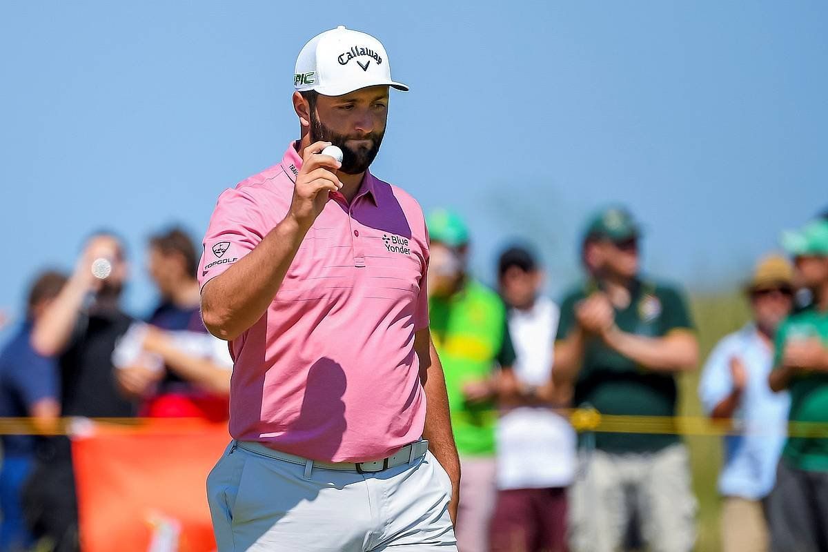 Jon Rahm, Erresuma Batuko The Open txapelketan. NIEL HALL / EFE