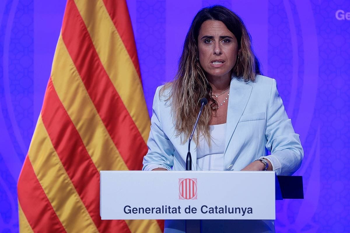 Kataluniako Gobernuko eleduna, Patricia Plaja. QUIQUE GARCIA