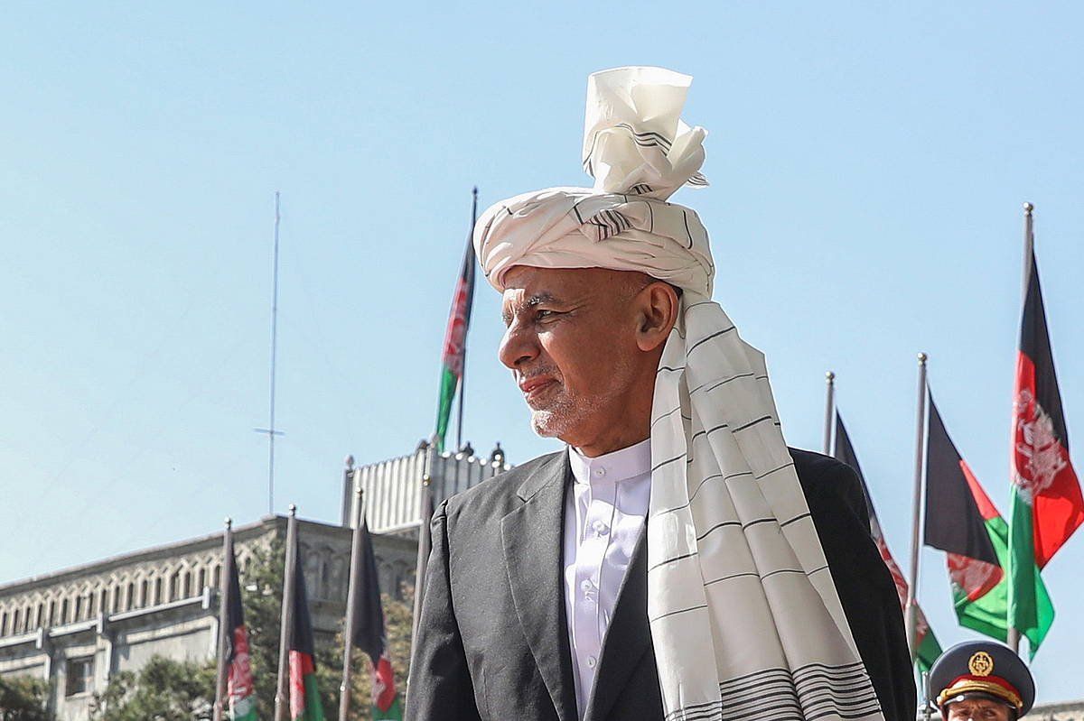 Axraf Ghani, Afganistango presidentea. HEDAYATULLAH AMID/EFE