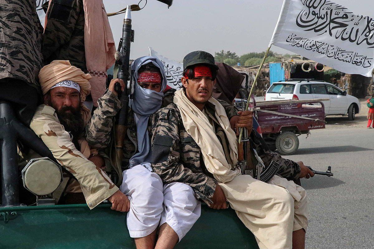 Taliban talde bat, Kandaharren. EFE