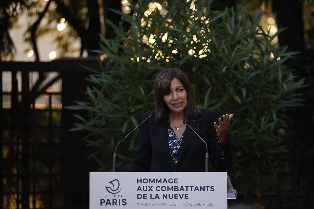 Anne Hidalgo, Parisko auzapeza, artxiboko argazki batean. YOAN VALAT, EFE