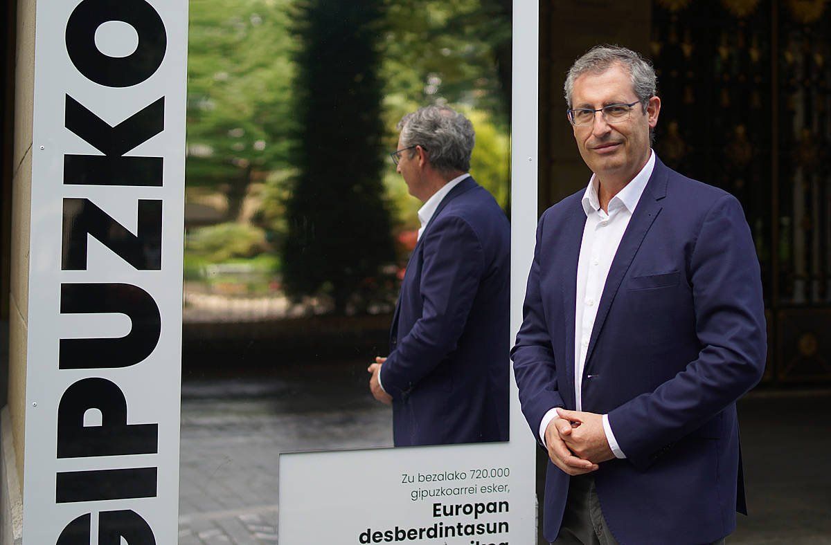 Markel Olano Gipuzkoako diputatu nagusia. GOTZON ARANBURU / FOKU