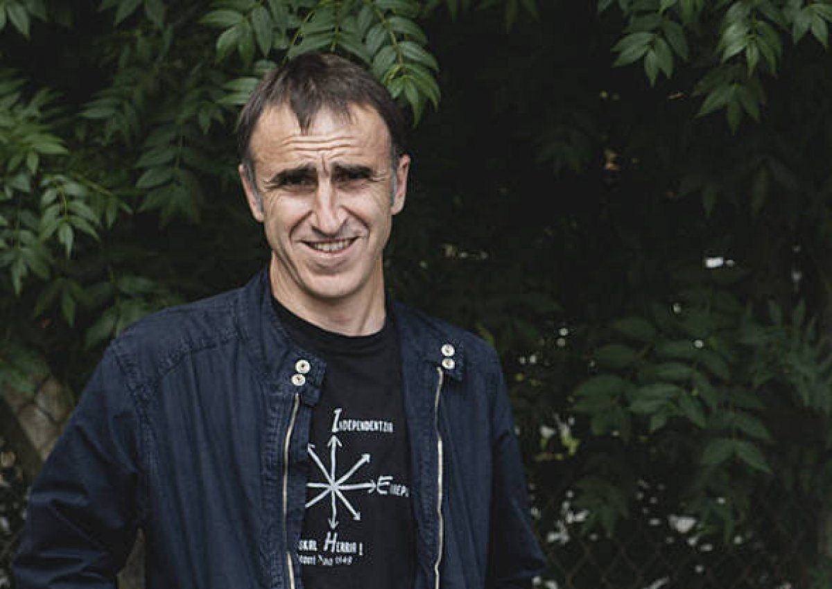 Egoitz Urrutikoetxea, uztaileko argazki batean. GUILLAUME FAUVEAU