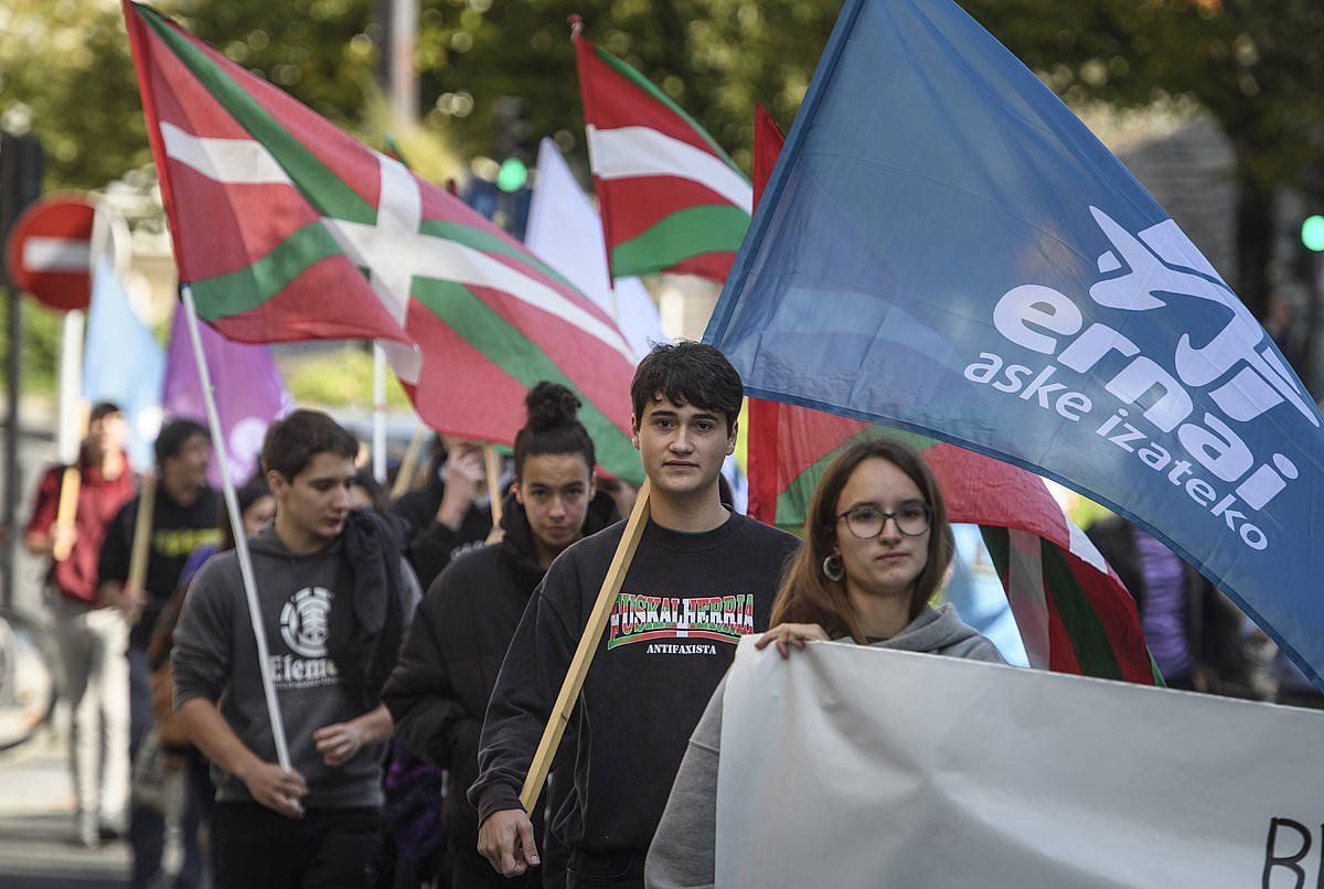 Ernaiko kideen manifestazioa. JON URBE/ FOKU