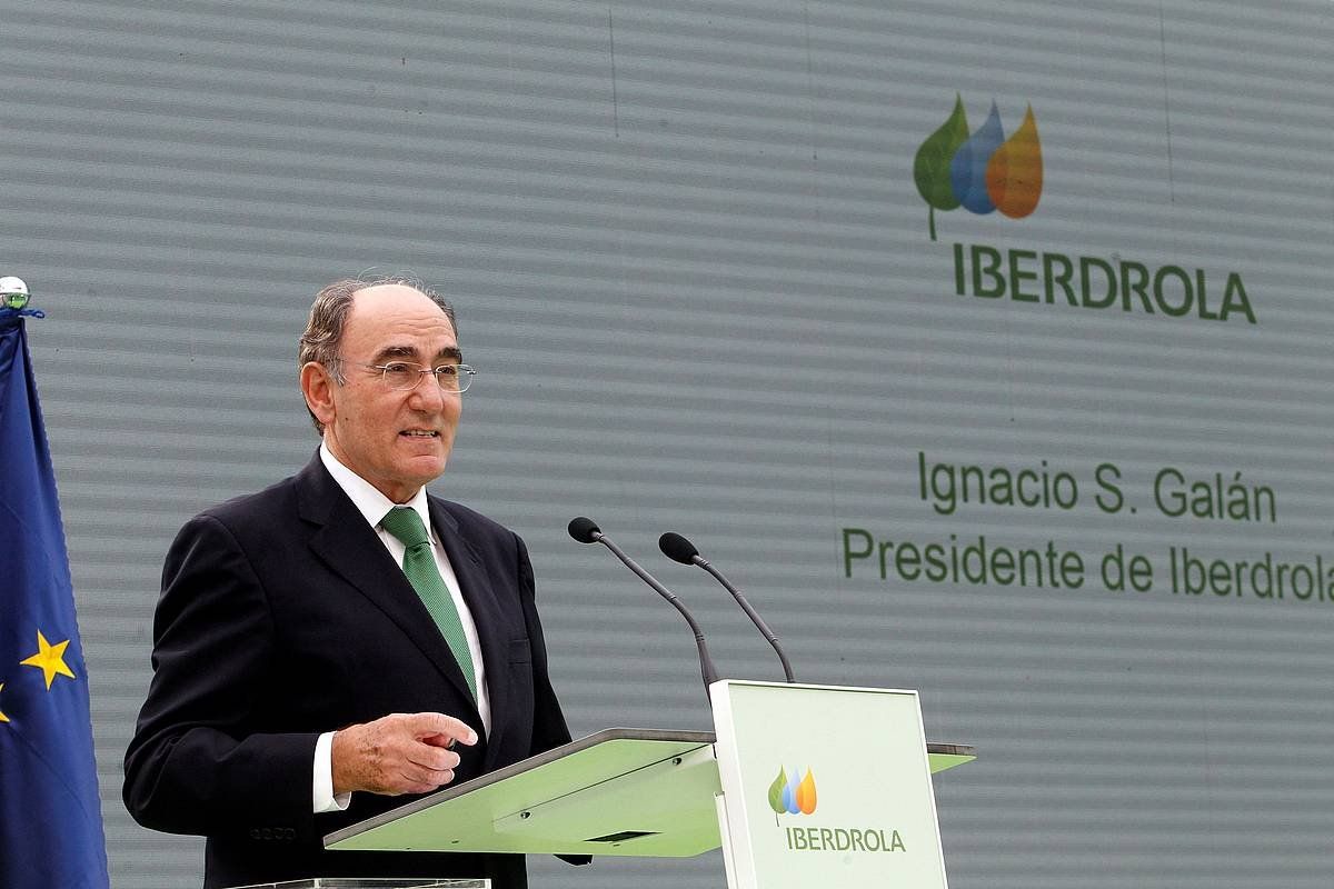 Ignacio Galan, Iberdrolako presidentea. KIKO DELGADO / EFE