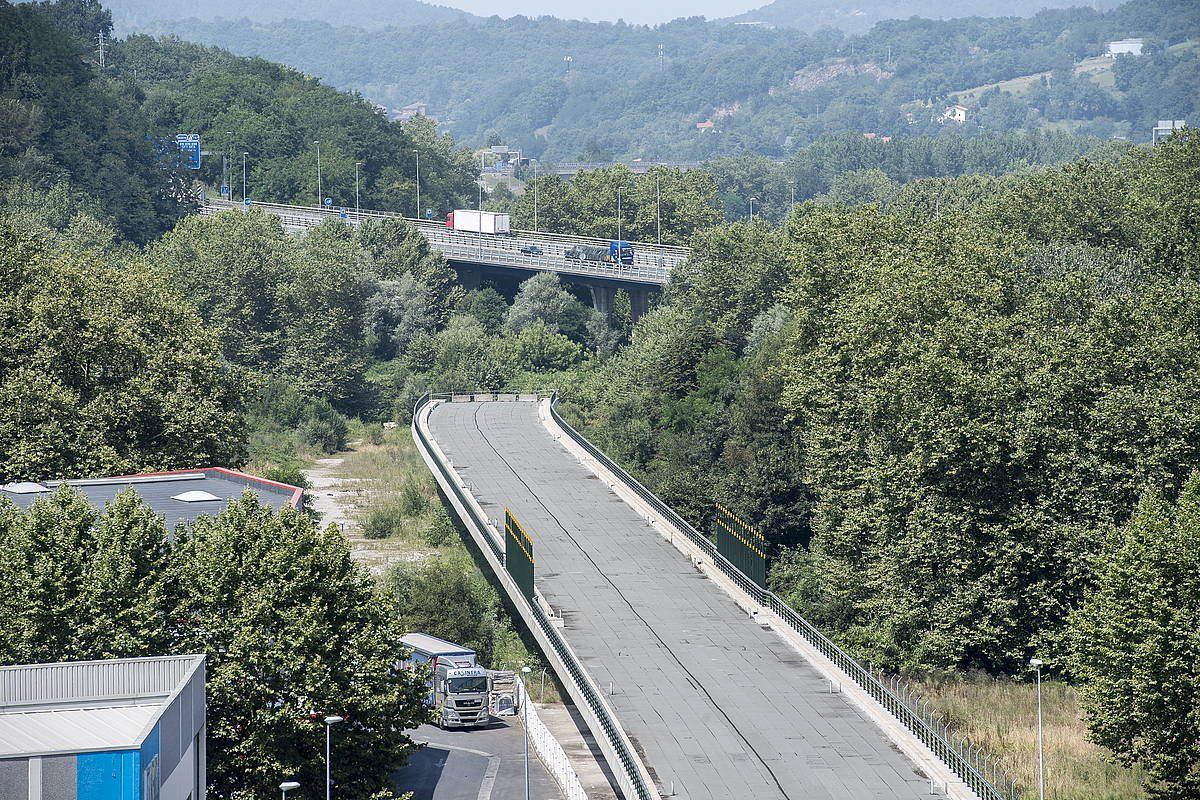 AHTa eraikitzeko lanak, artxiboko irudi batean. GORKA RUBIO / FOKU