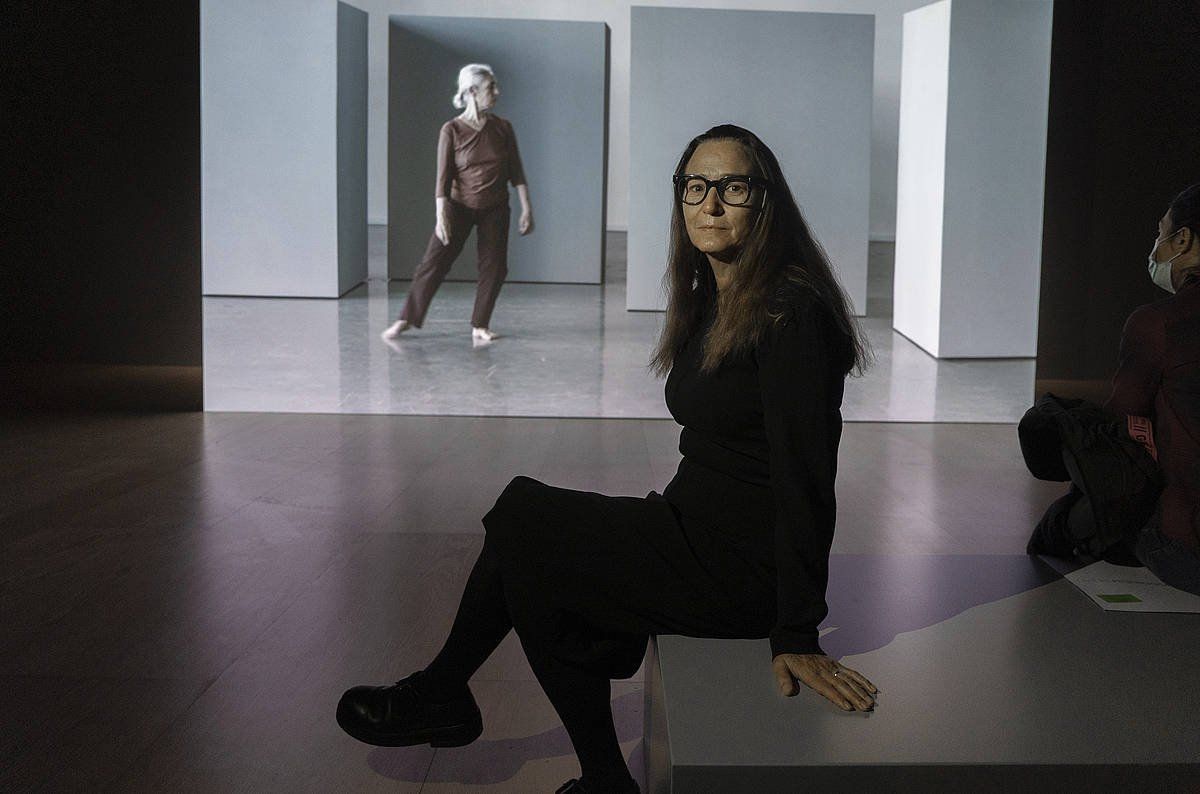Sharon Lockhart artista Bilboko Guggenheim museoan. RAUL BOGAJO/FOKU