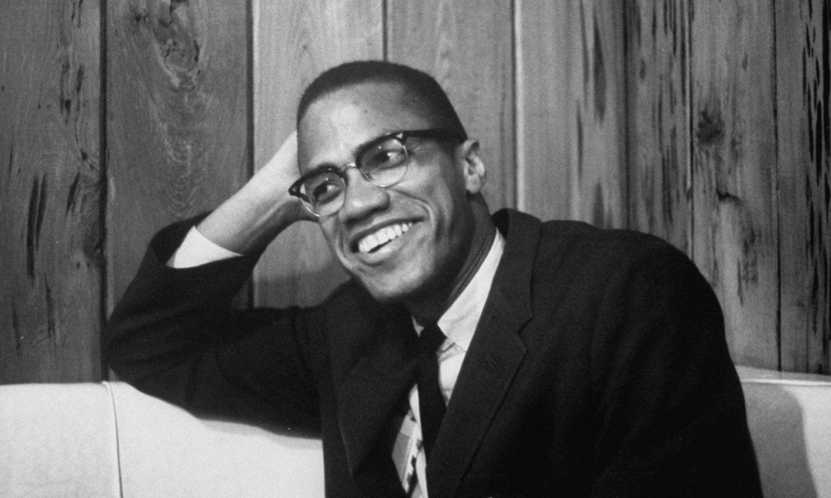 Malcolm X, datatu gabeko irudi batean. BERRIA