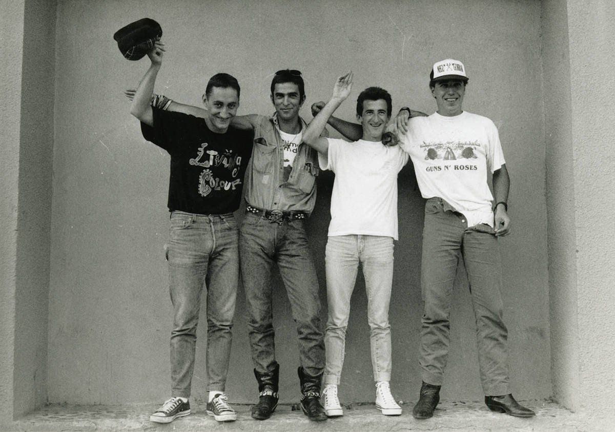 Delirium Tremens taldea, 1990. urtean. BERRIA