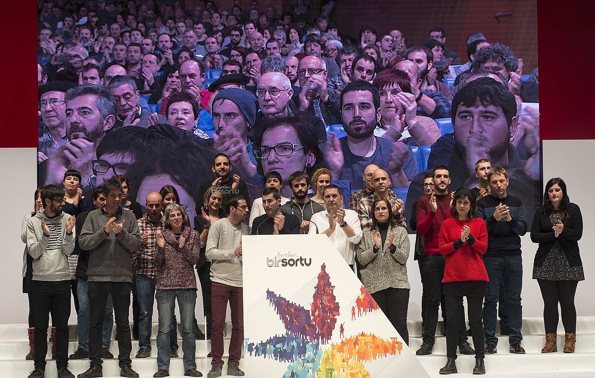 Sorturen Nazio Kontseiluko kideak, 2017an. MONIKA DEL VALLE / FOKU