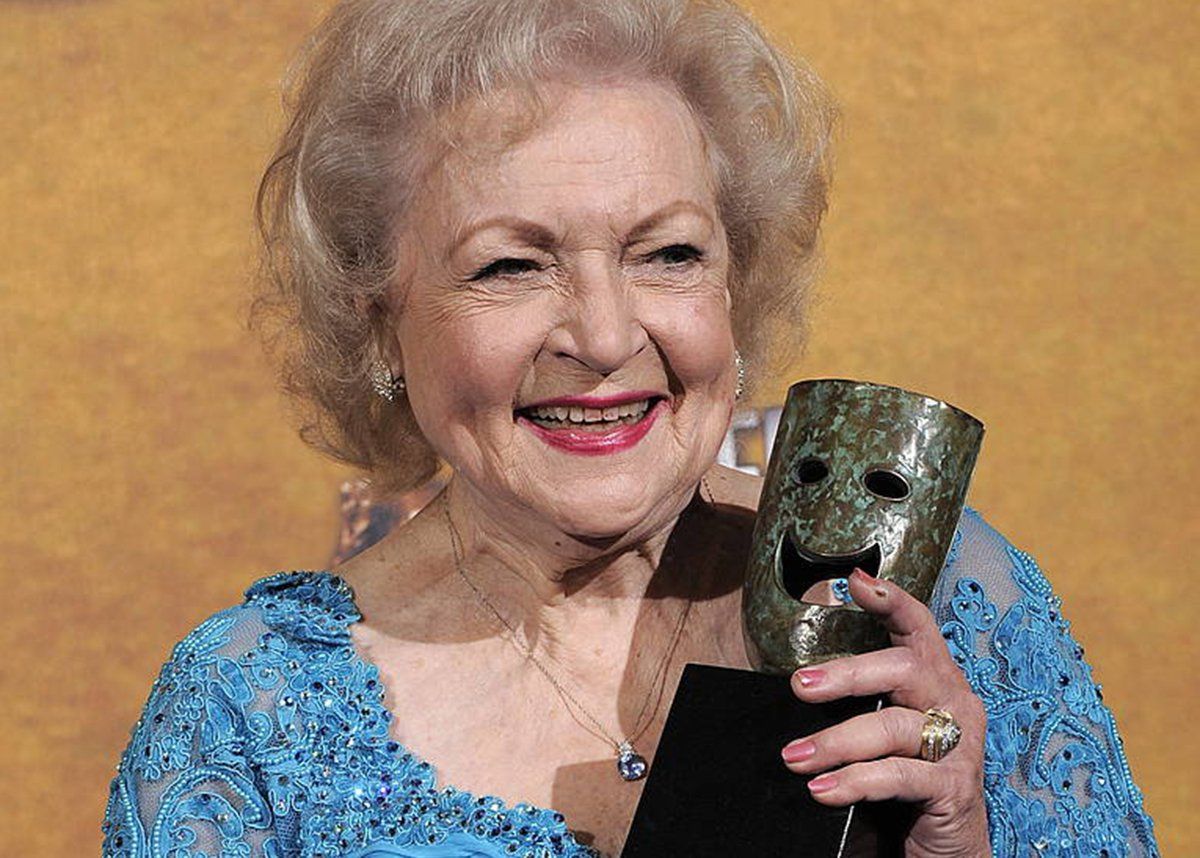 Betty White aktorea, artxiboko irudi batean. PAUL BUCK / EFE