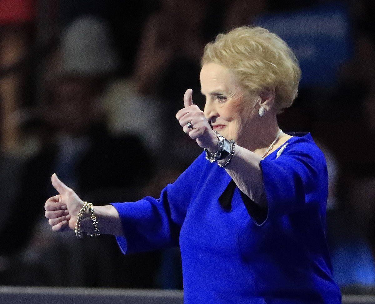 Madeleine Albright, 2016ko argazki batean. TANNEN MAURY, EFE