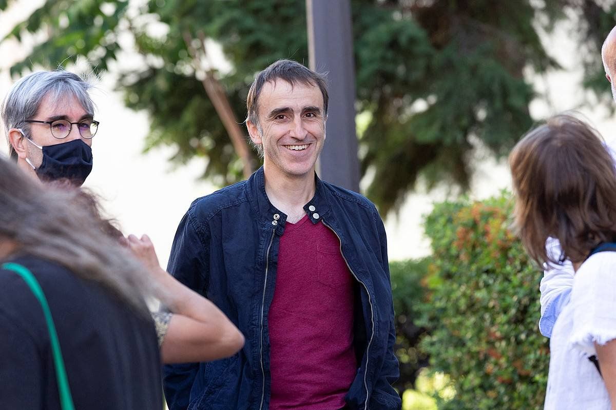 Egoitz Urrutikoetxea, Parisen, 2020ko uztailean. FERNANDO PéREZ / EFE