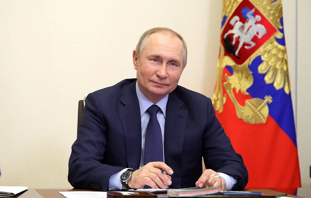 Vladimir Putin, Errusiako presidentea, artxiboko irudian. MIKHAIL KLIMENTYEV / EFE