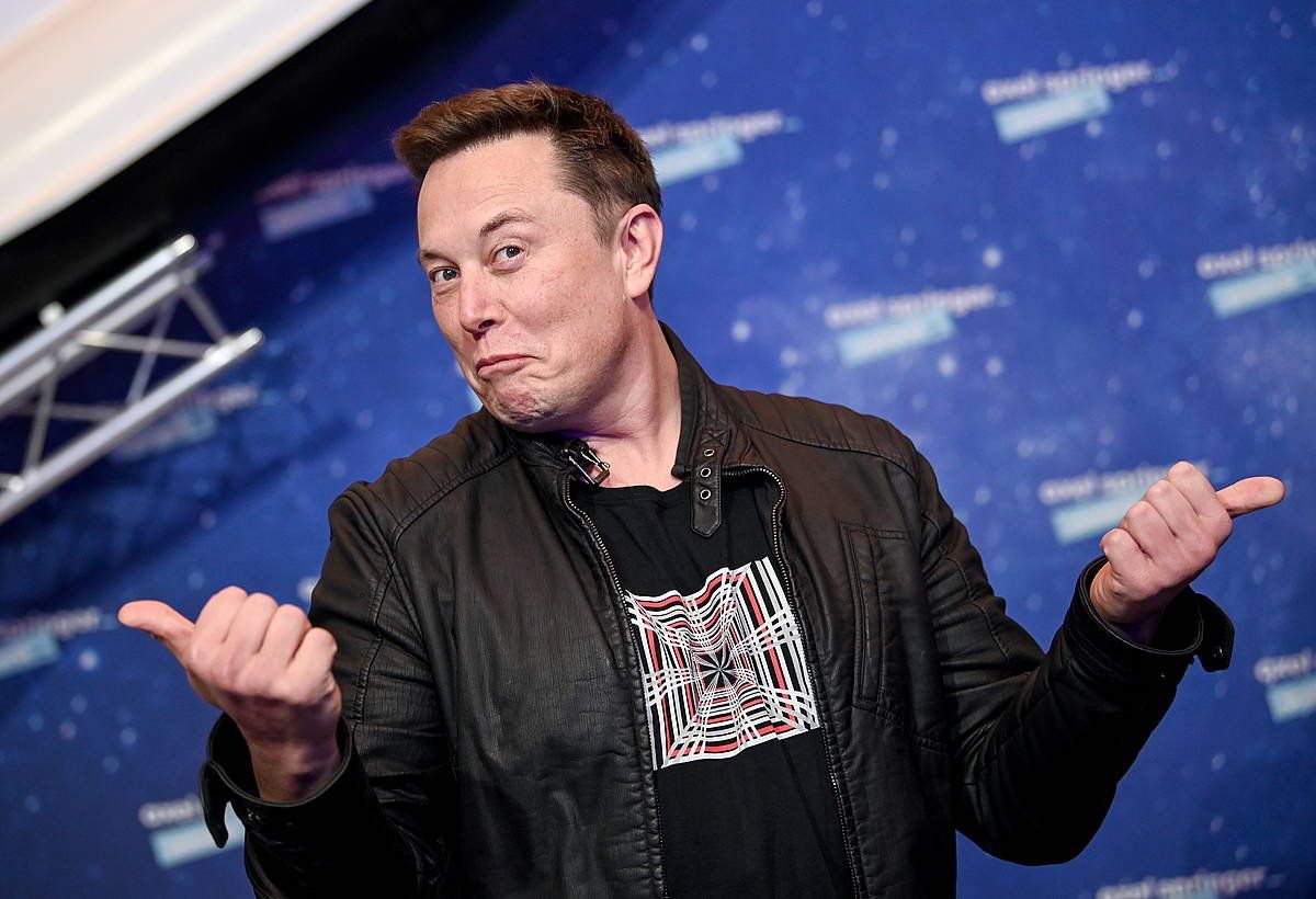 Elon Musk enpresaburua Alemanian, artxiboko irudi batean. BRITTA PEDERSEN / POOL