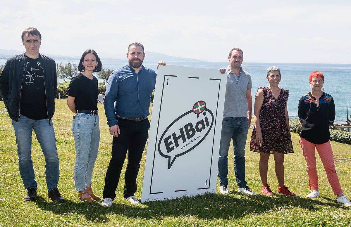 Hiru hautesbarrutietan aurkeztuko ditu hautagaiak EH Baik. GUILLAUME FAUVEAU