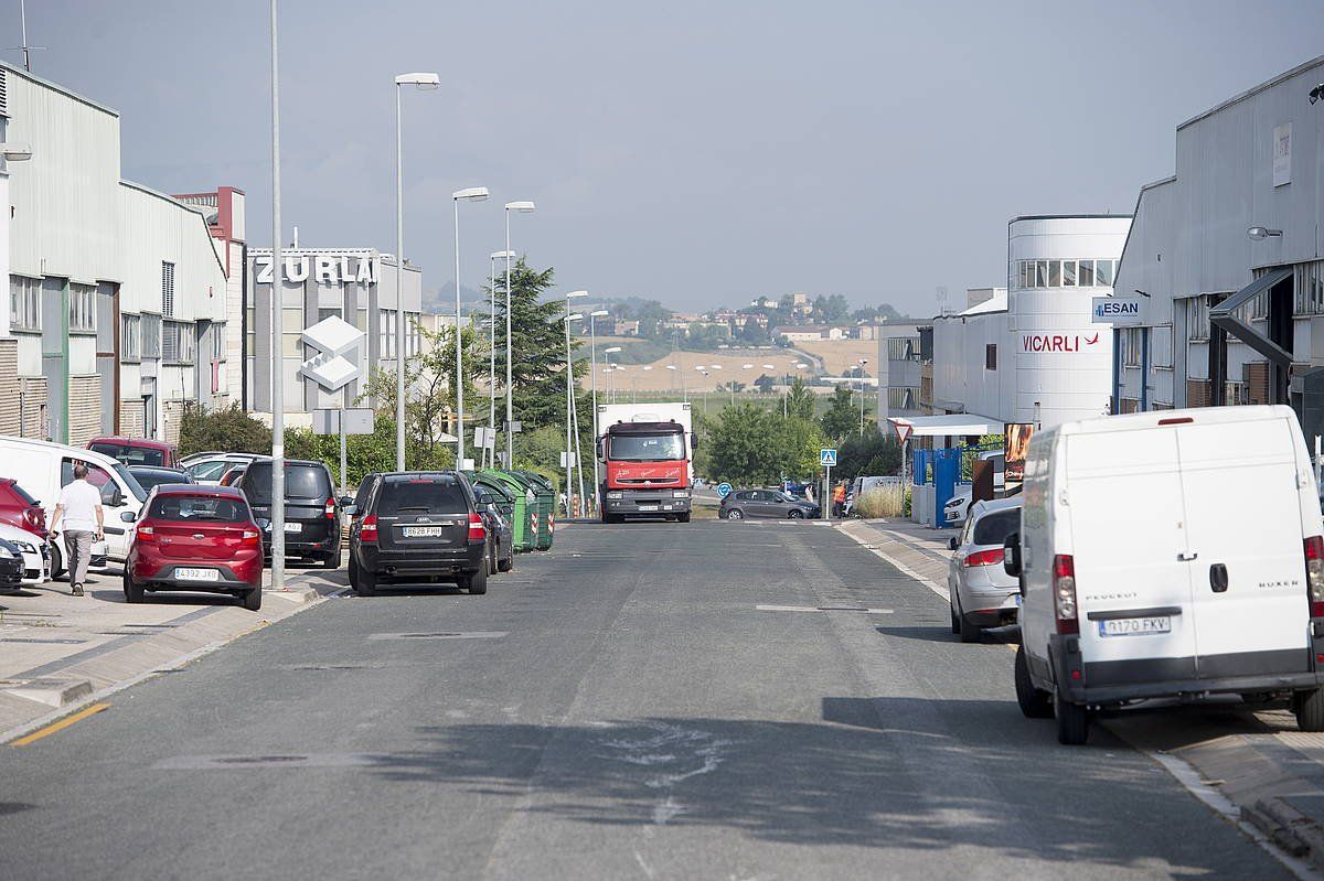 Noaingo industriagunea. IñIGO URIZ / FOKU