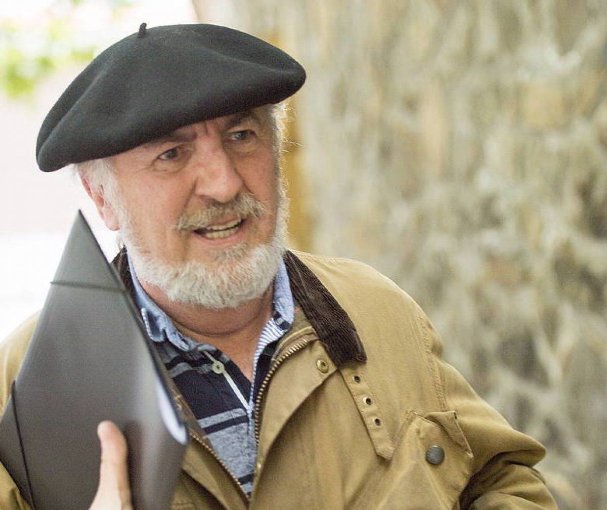 Kote Cabezudo, 2018an, epaitegitik ateratzen. JUAN CARLOS RUIZ, FOKU Kote Cabezudo, 2018an, epaitegitik ateratzen. JUAN CARLOS RUIZ, FOKU