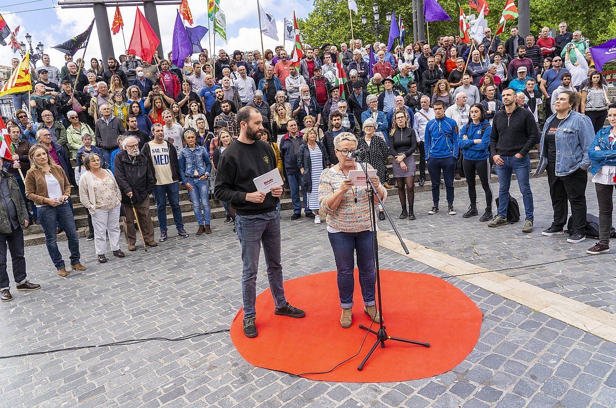 Bizkaia Hari Gorriaren agerraldia. MARISOL RAMIREZ / FOKU